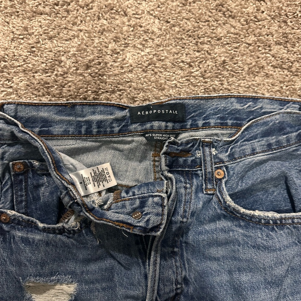 Aeropostale Men's Distressed Denim Jeans